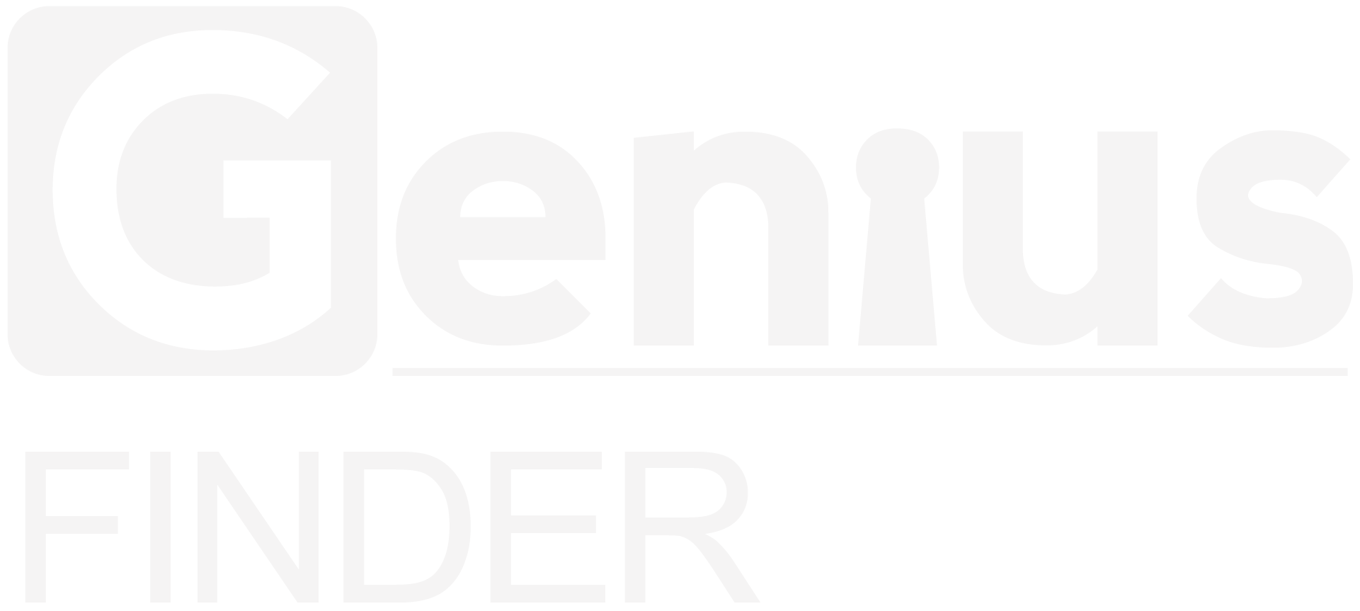 Genius Finder Logo Inv